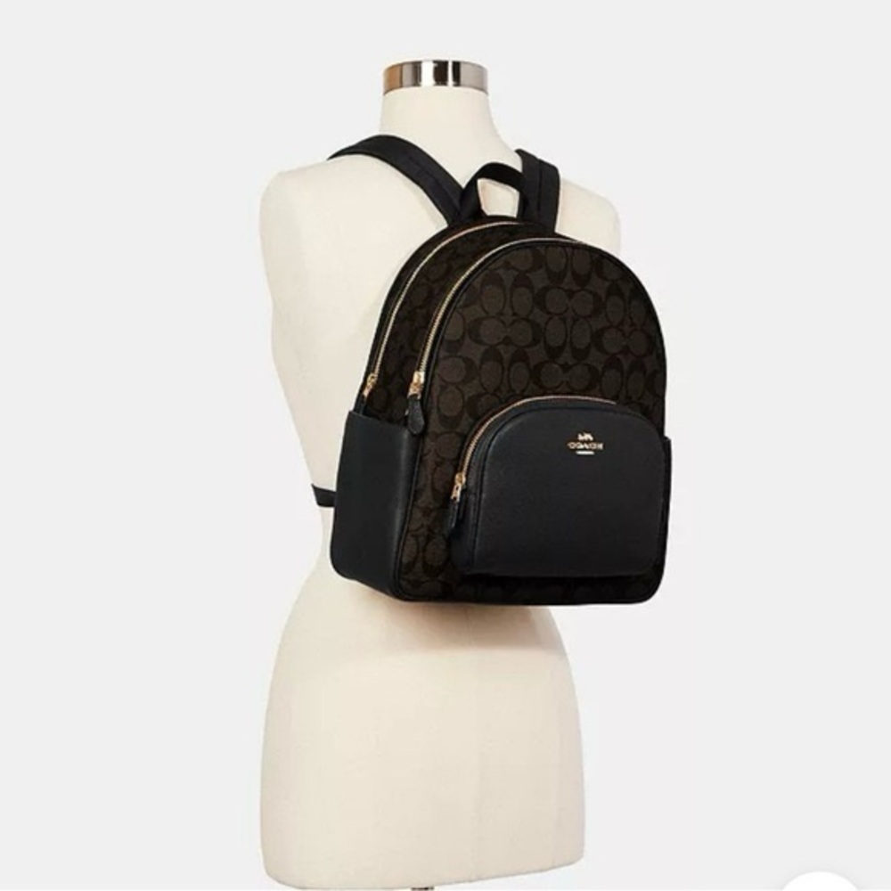 COACH Authentic Signature Court Backpack - Picture 4 of 16